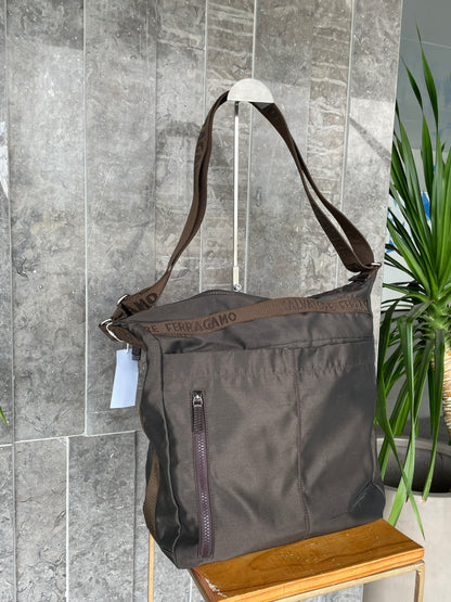 Salvator Ferragamo Nylon Messenger
