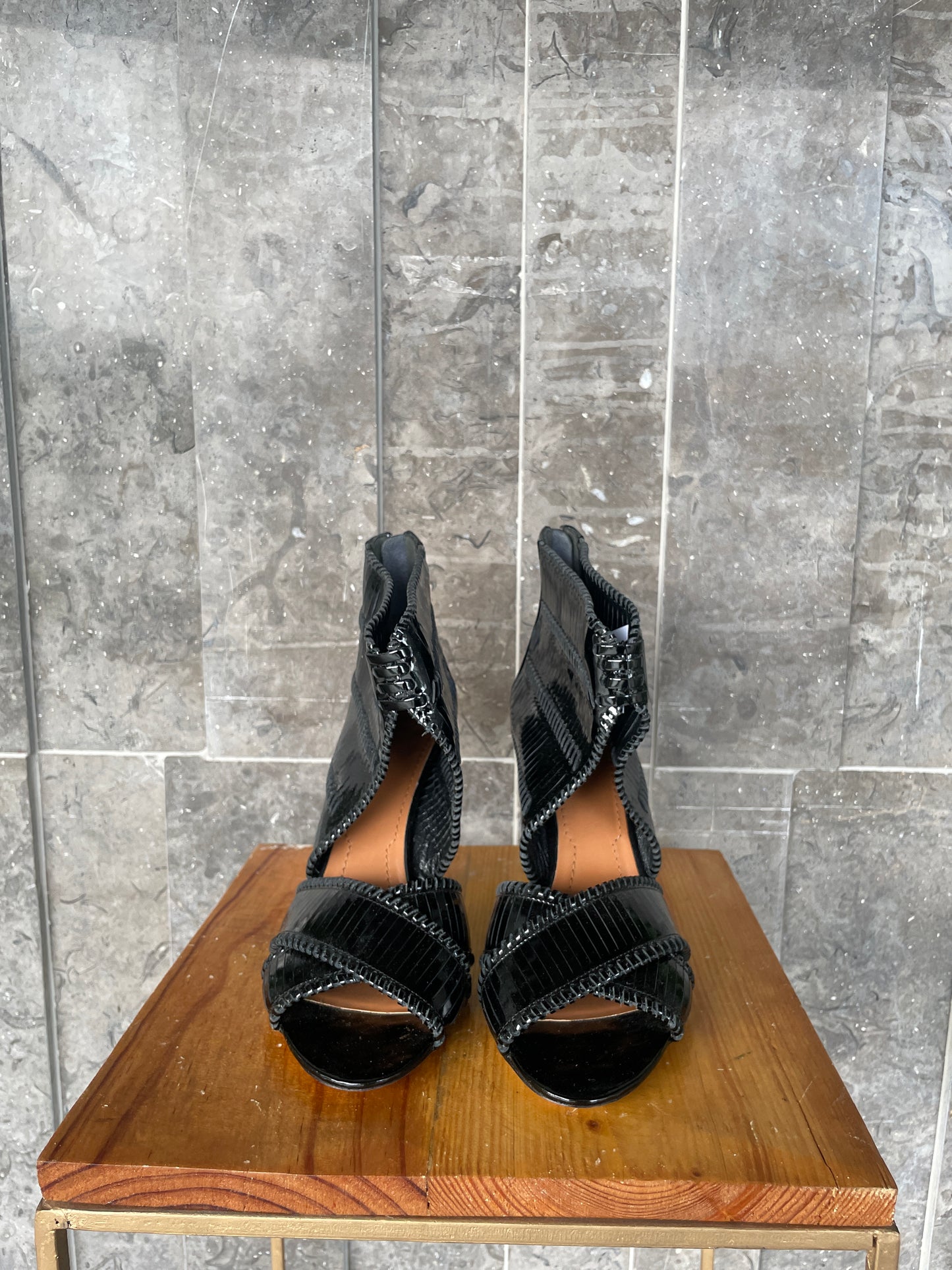 Givenchy Black Patent Heels