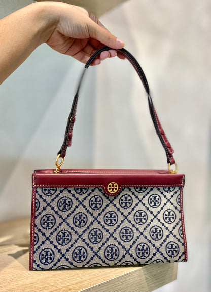 Tory Burch T Monogram Jacquard Mini Pouchette