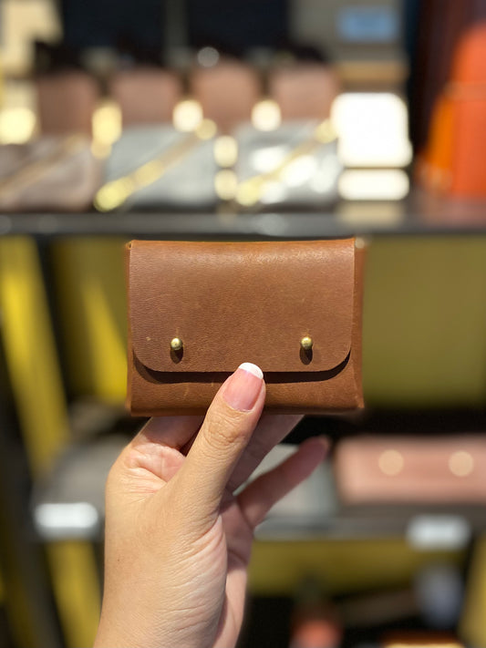 Cowhide Leather Wallet by Mr. M Handsewn Leathercraft