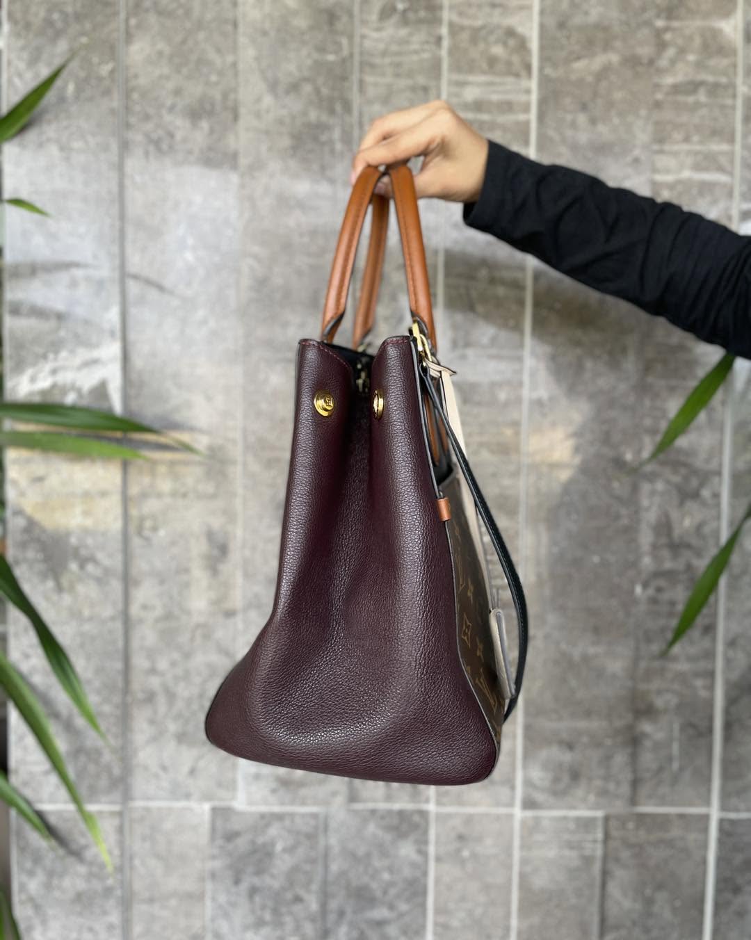 LV Monogram Sac Fold Tote