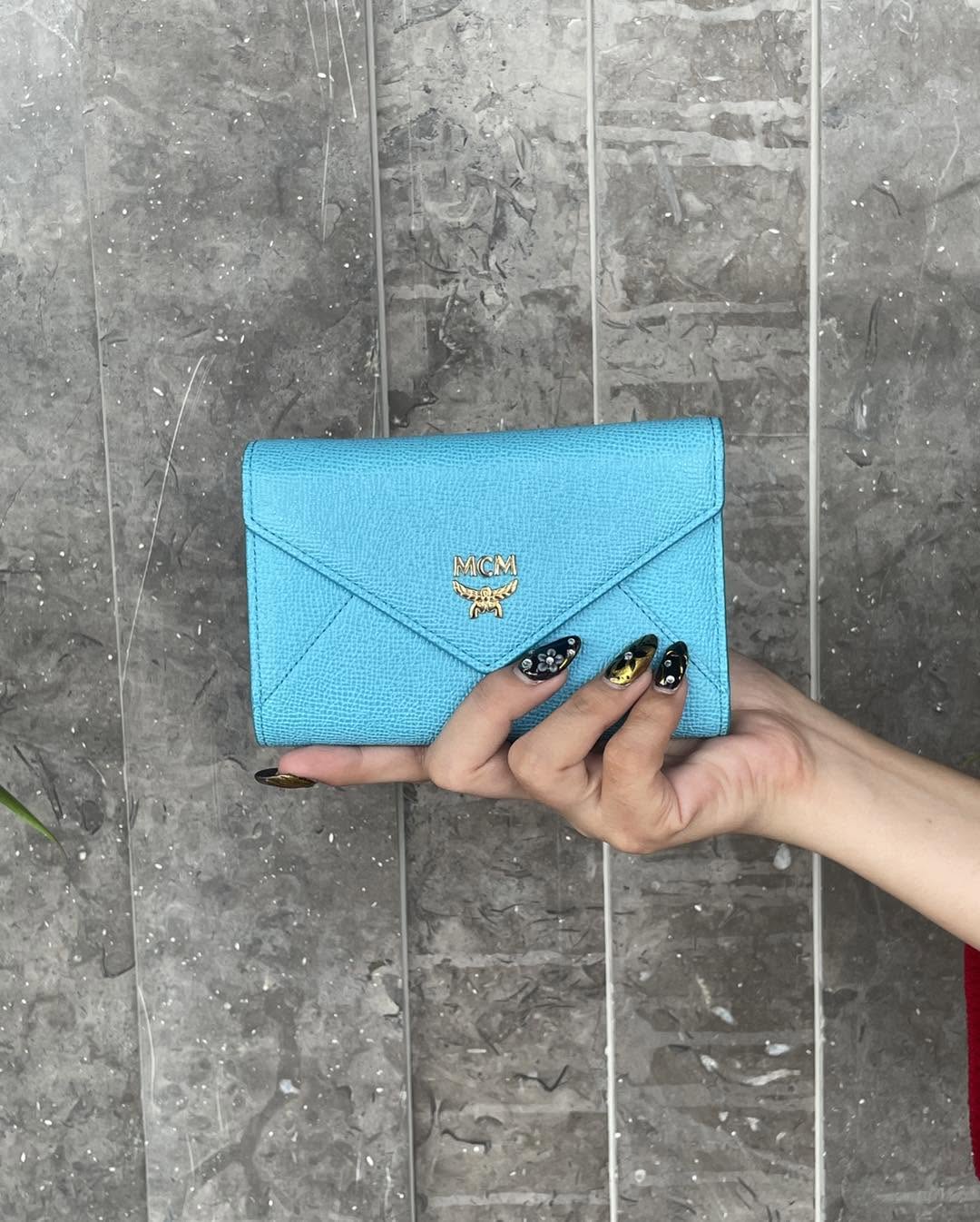 MCM Envelope Trifold Wallet