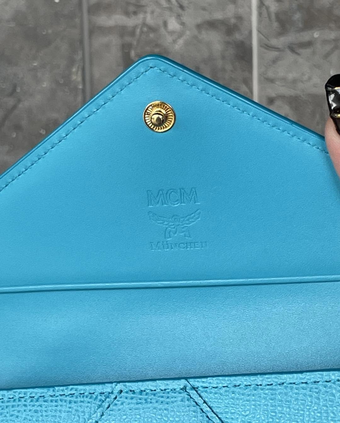 MCM Envelope Trifold Wallet