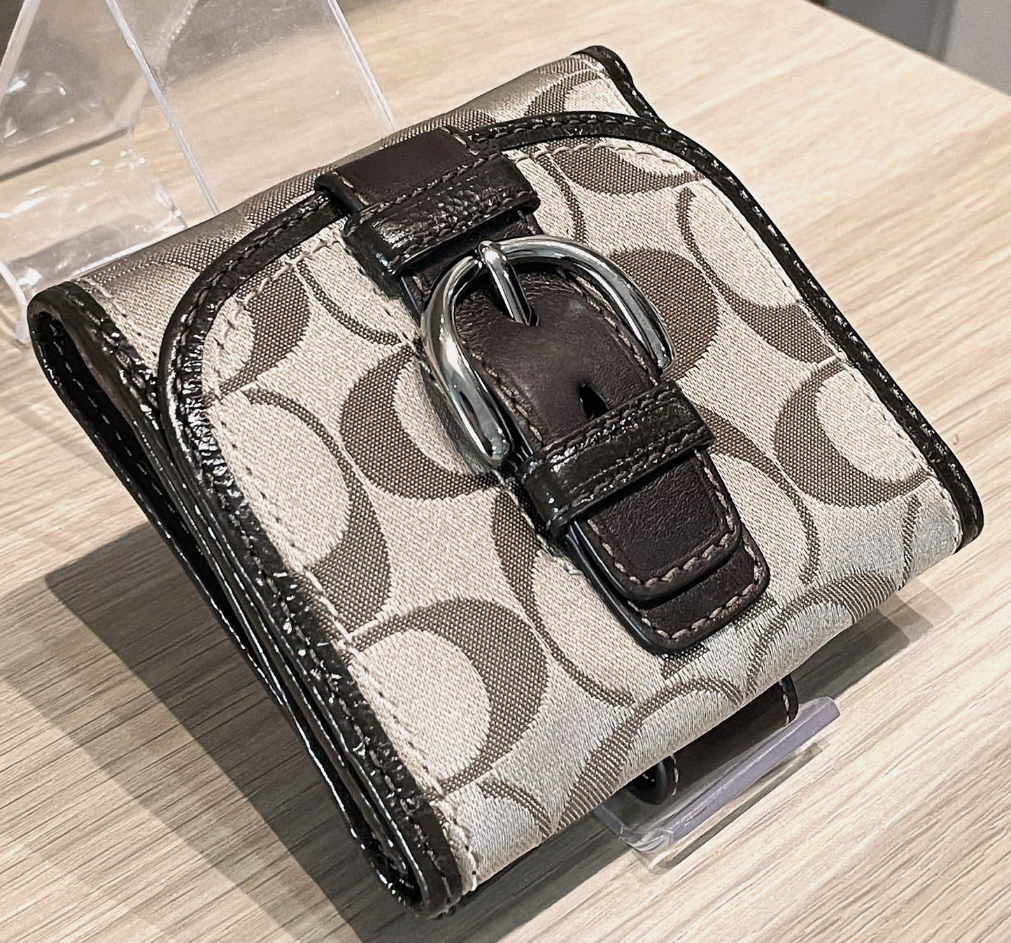 Coach Soho Signature French wallet
