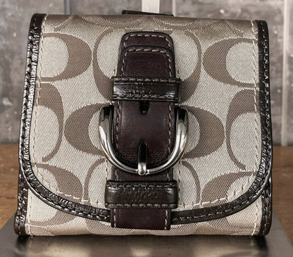 Coach Soho Signature French wallet