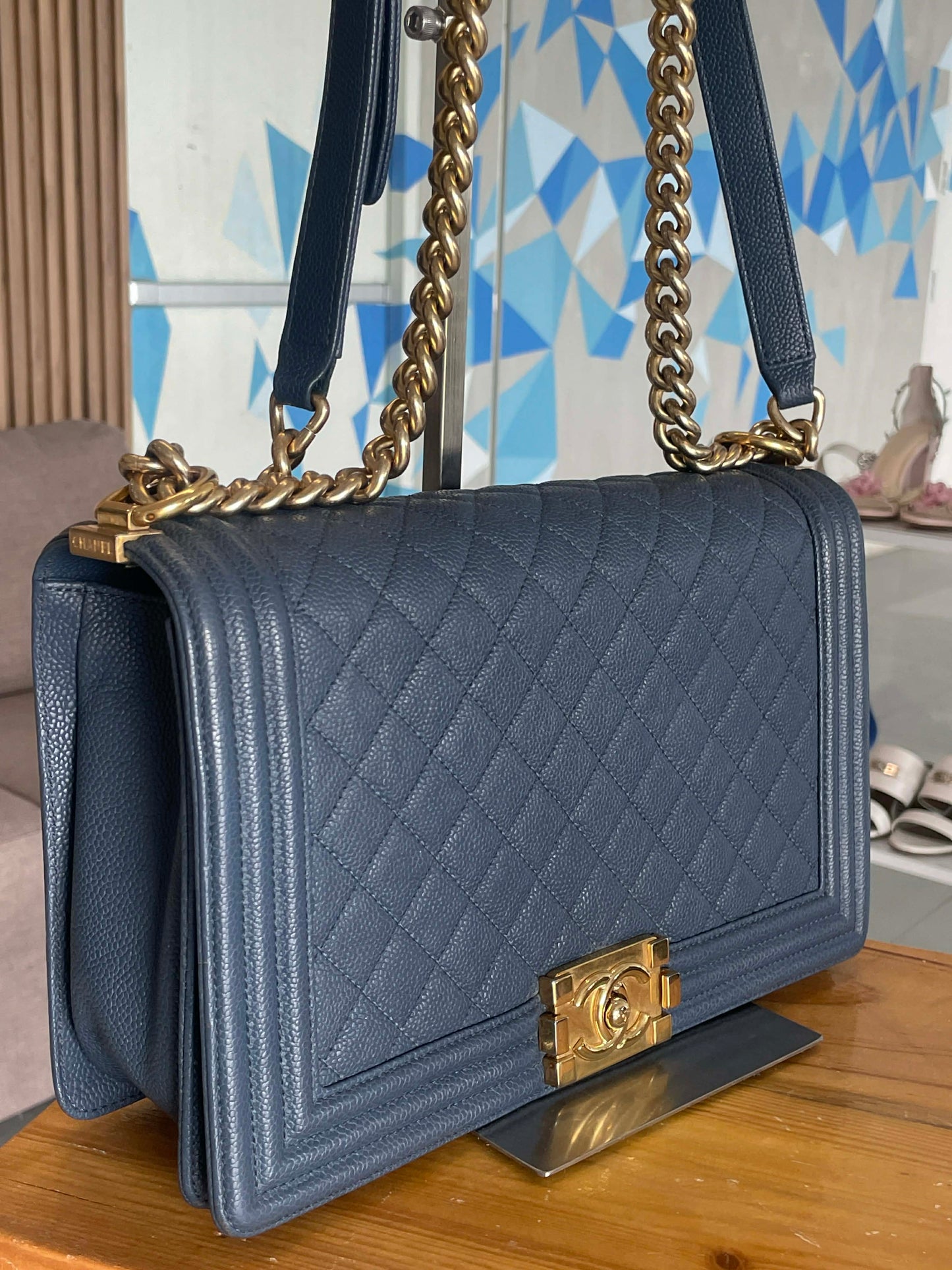 Chanel Boy Bag Caviar