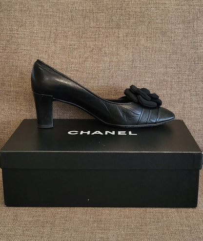 Chanel Black Heels - Élysée