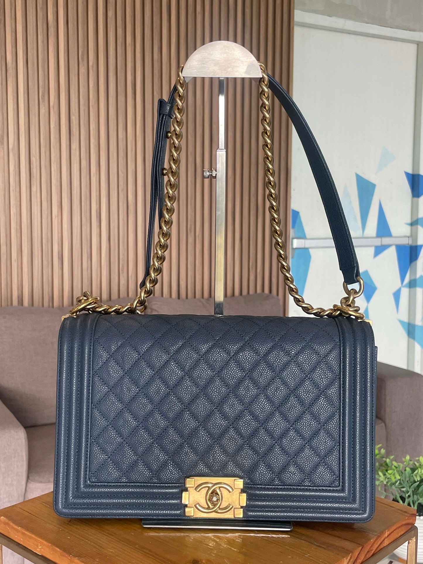 Chanel Boy Bag Caviar