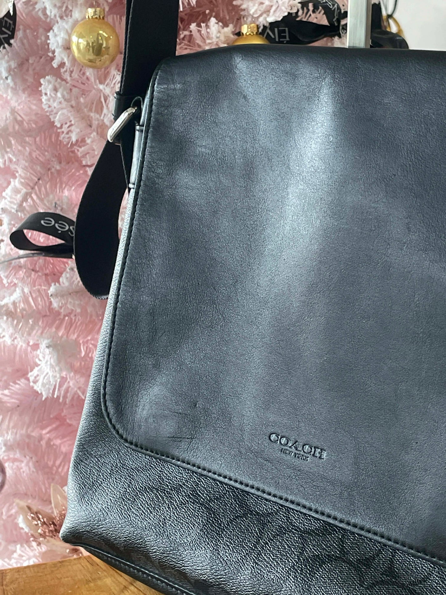 Coach Men's Metropolitan Map Bag