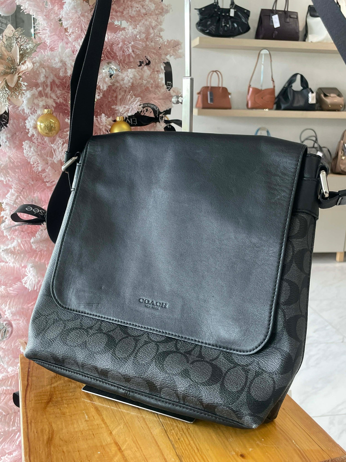 Coach Men's Metropolitan Map Bag