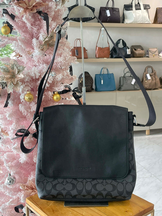 Coach Men's Metropolitan Map Bag