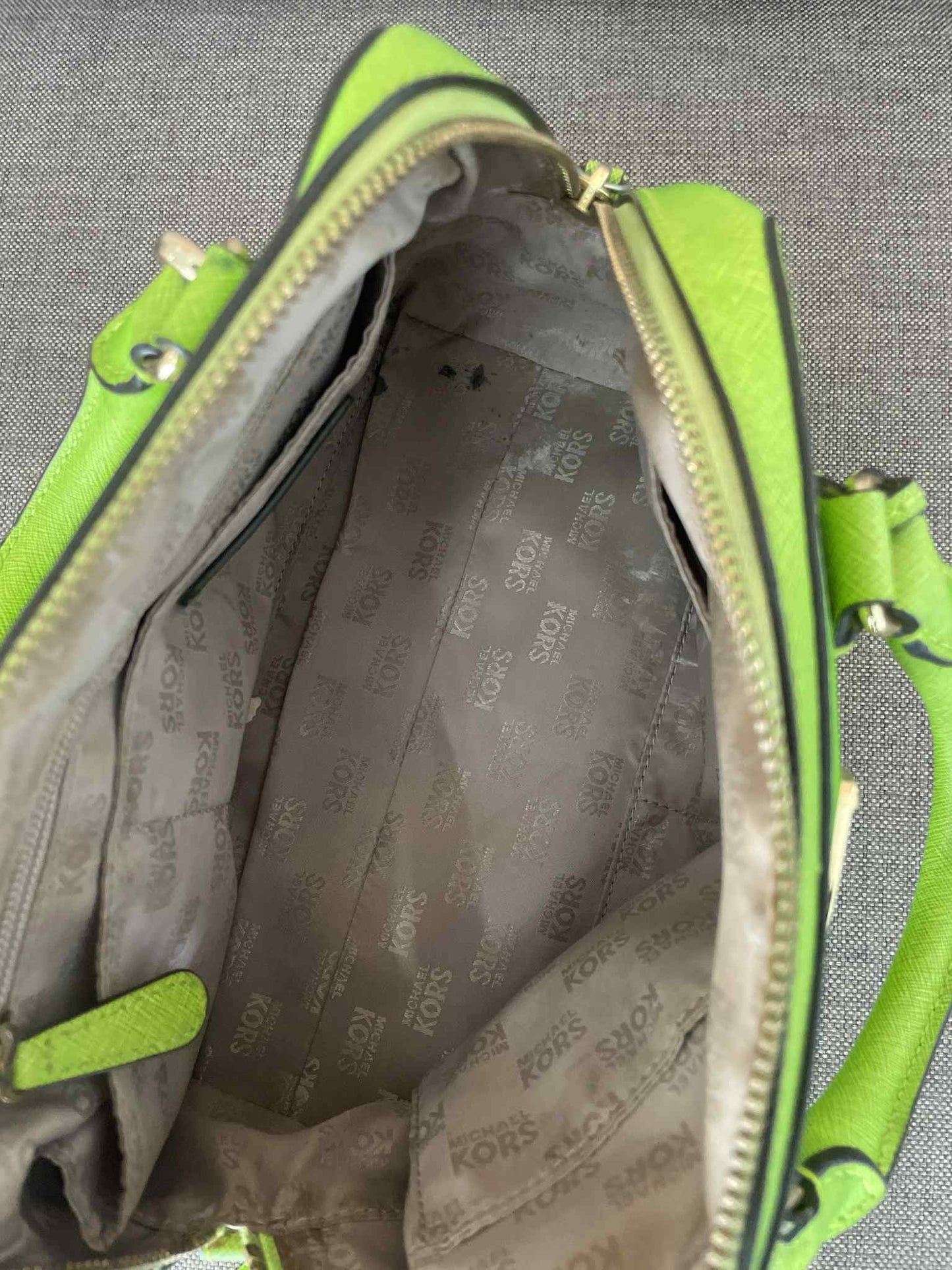 Michael Kors Green Handbag