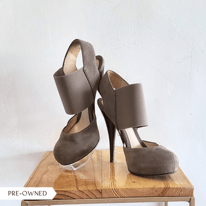 Fendi Feline Suede Pumps US 37 - Élysée