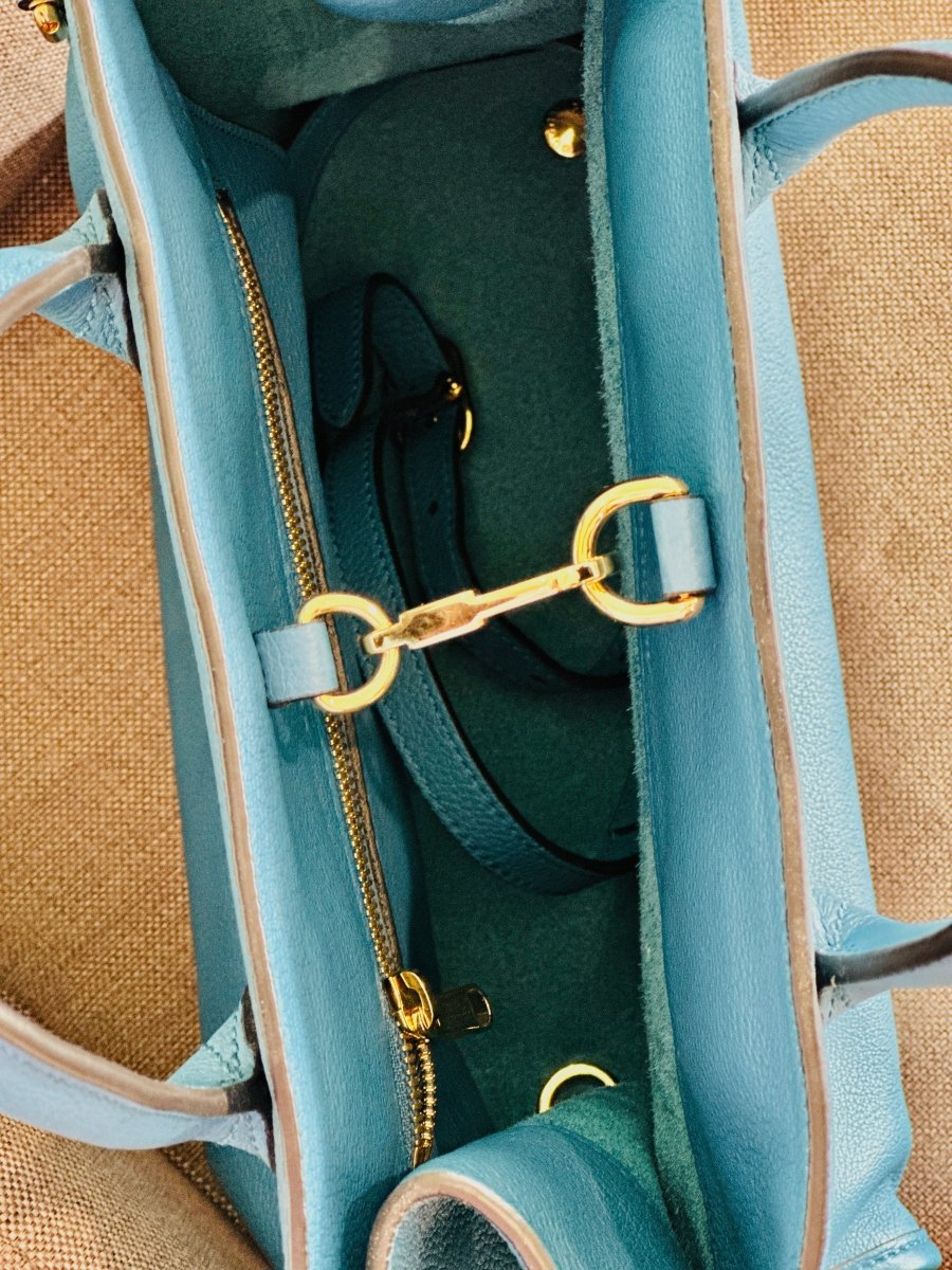 Gucci Embossed Leather Tote - Élysée