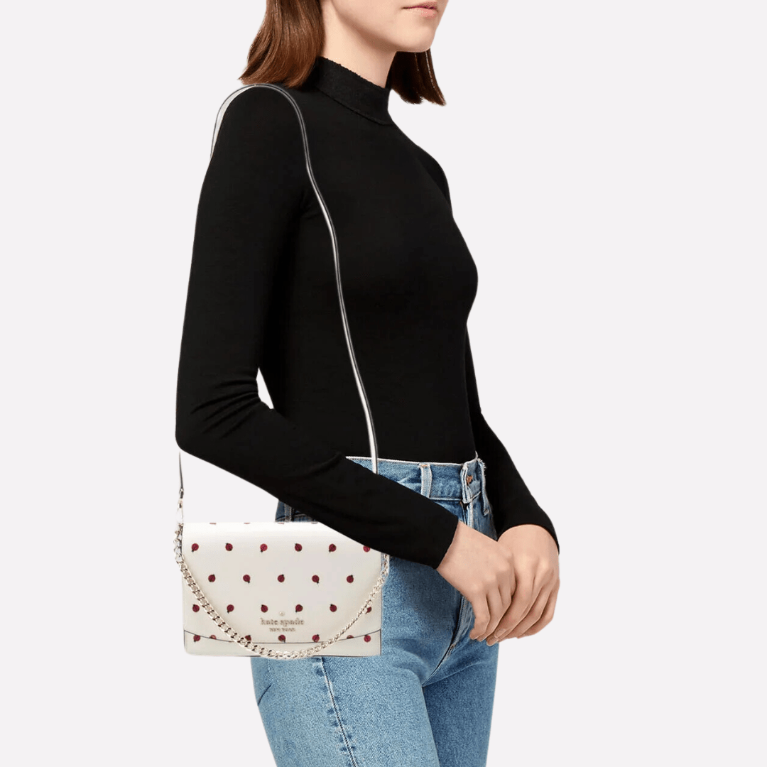 Kate Spade Carson Dottie Ladybug Crossbody Bag - Élysée