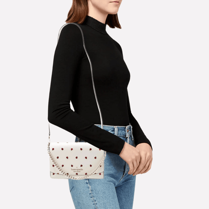 Kate Spade Carson Dottie Ladybug Crossbody Bag - Élysée