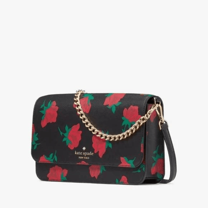 Kate Spade Madison Rose Toss Flap Crossbody Bag - Élysée