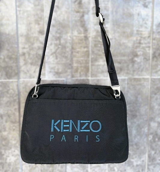 Kenzo Tiger Embroidered Document Laptop Bag
