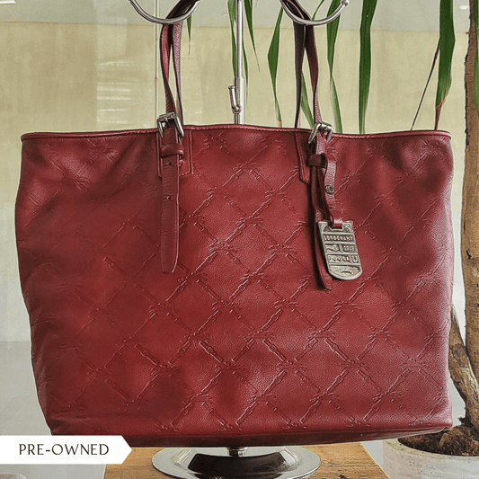 Longchamp Cuir Carmine - Élysée