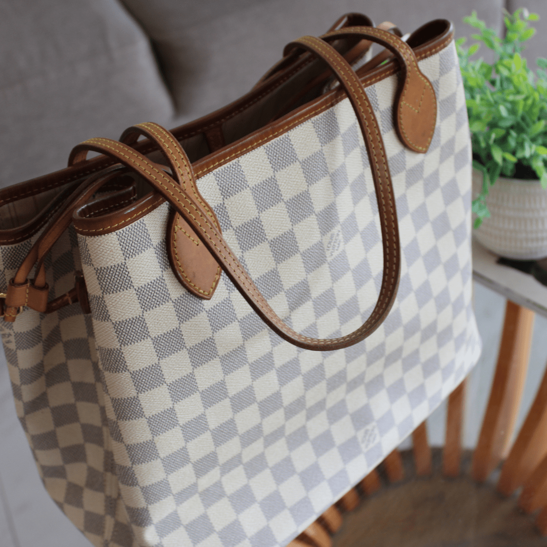 Louis Vuitton Neverfull MM Damier Azul - Élysée