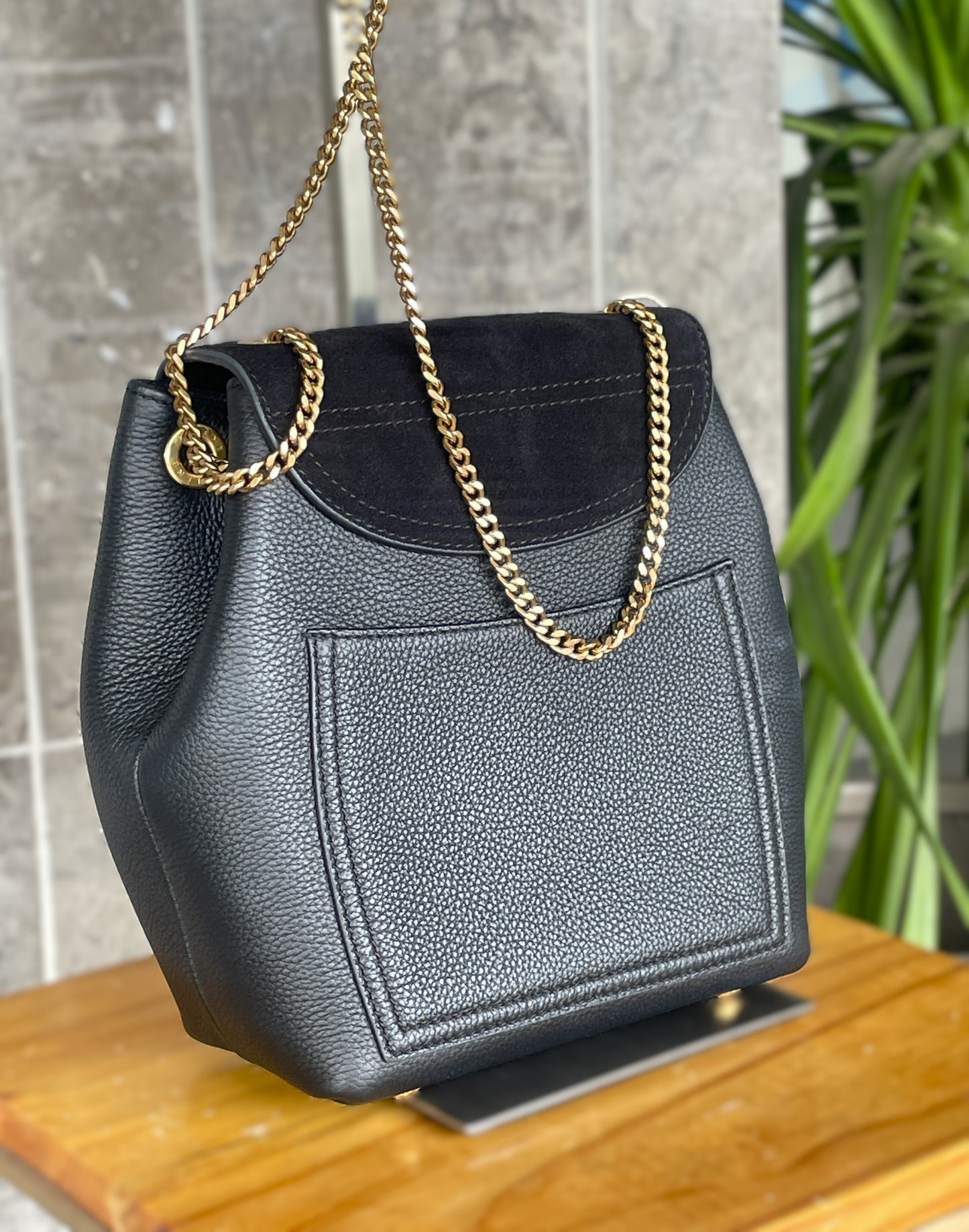 Polène Numero Un Mini Black Crossbody