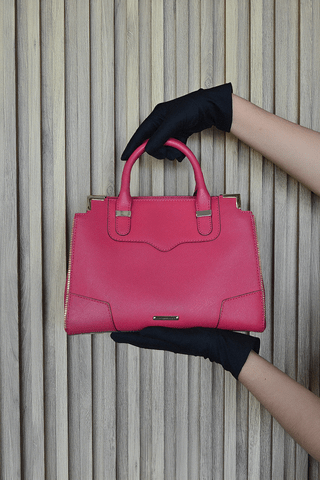 Rebecca Minkoff Amorous Fuschia Satchel - Élysée