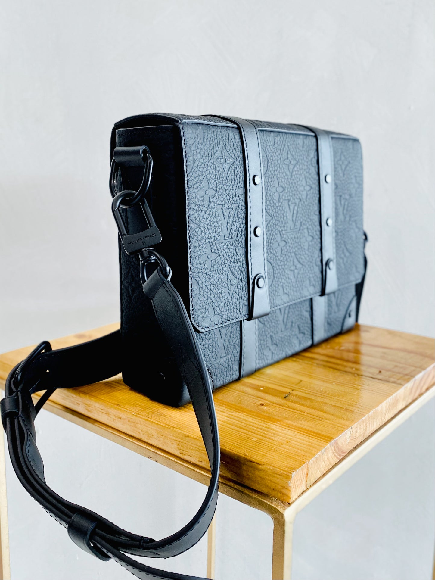 Louis Vuitton Tourillon Monogram Trunk Messenger Bag