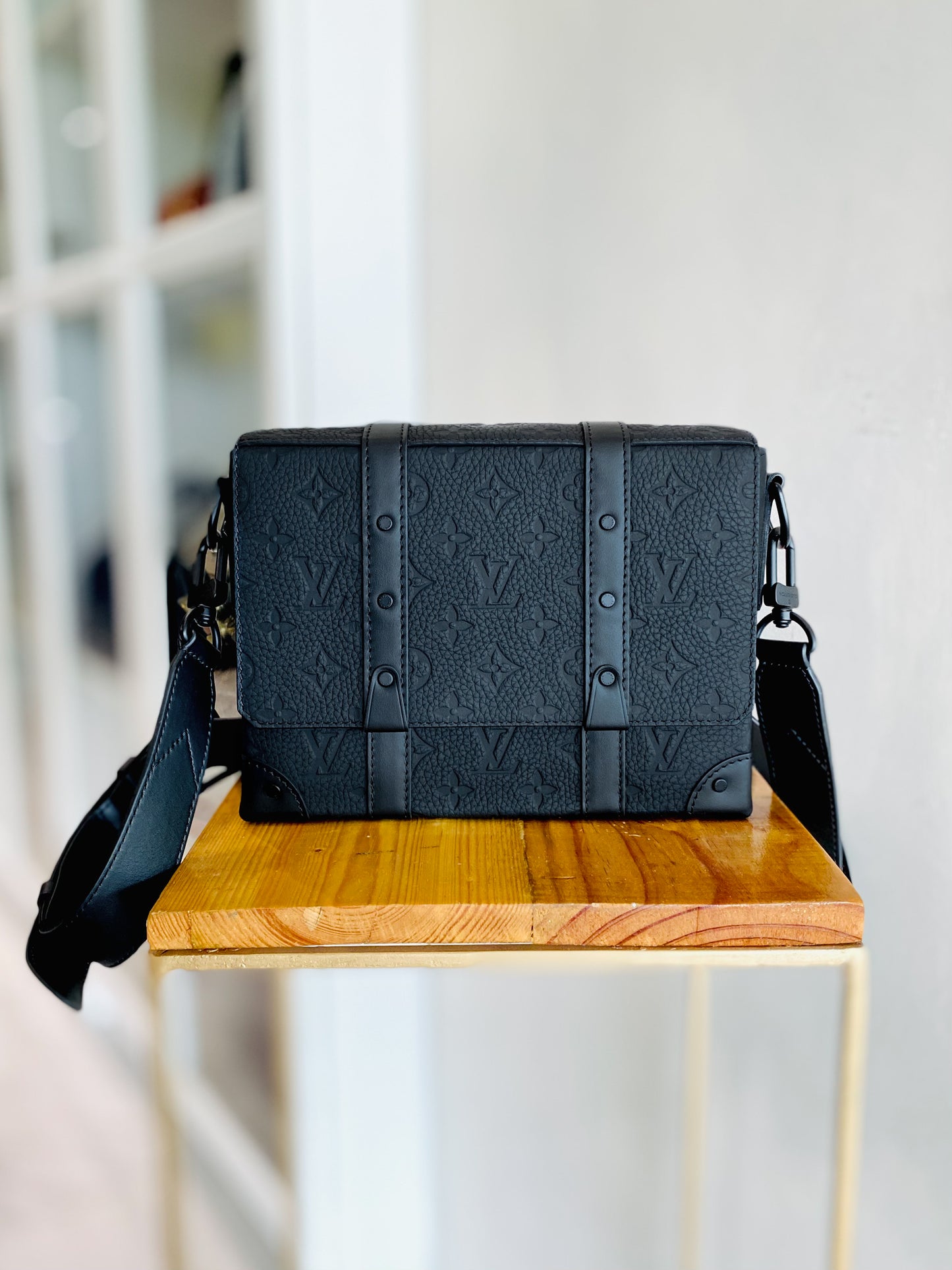 Louis Vuitton Tourillon Monogram Trunk Messenger Bag