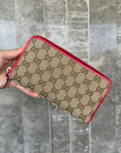 Gucci Monogram Dollar in Red