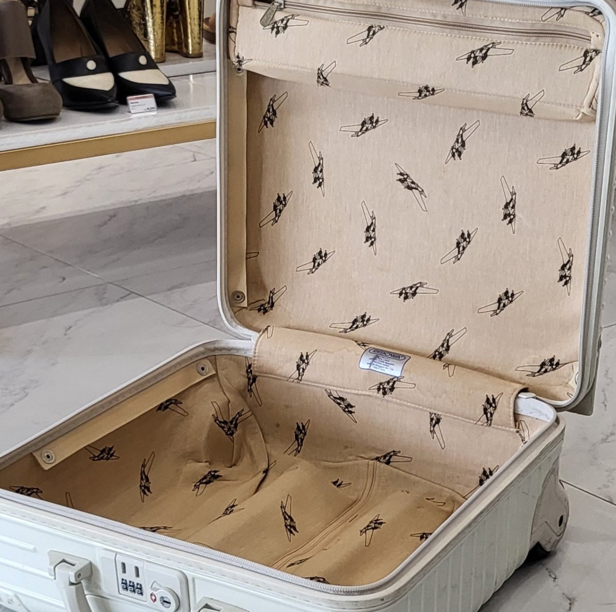 RIMOWA Original Compact Cabin Luggage White - Élysée