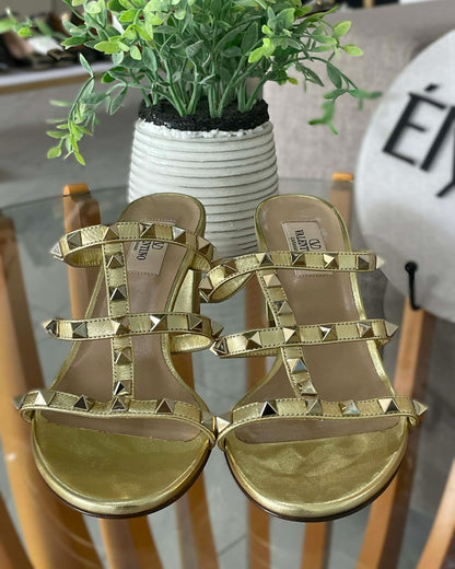 Valentino Garavani Rosckstud Sandals